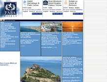 Tablet Screenshot of ischia.fabahotels.it